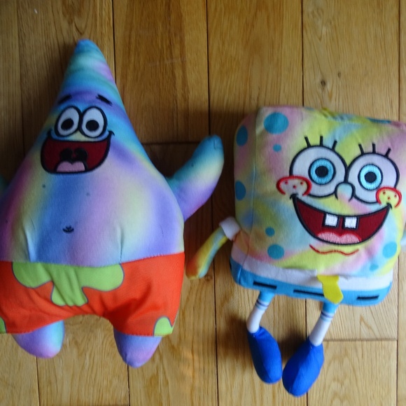 SPONGE BOB AND PATRICK STUFFIES - Picture 1 of 2